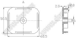 Case 20-42 коробка электрическая соединительная 60.5x50.5x55 мм