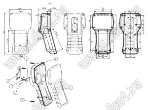 Case 21-129B корпус переносной 220x116x100 мм