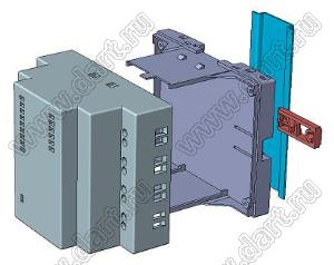 Case 23-106A корпус на DIN-рейку 93x76x60 мм