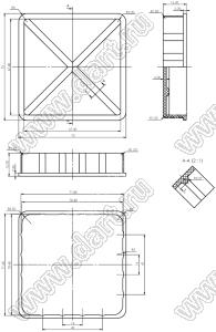 Case 28-29 корпус нестандартный 75x75x16 мм