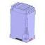 Case 23-82 корпус на DIN-рейку 70x48x112.6 мм