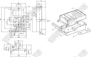 Case 19-62A корпус настенный 195x128x72 мм