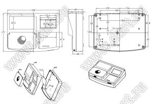 Case 28-37 корпус нестандартный 240x177x68 мм