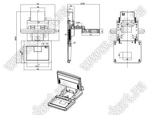 Case 27-40 корпус дисплея 360x240x224 мм