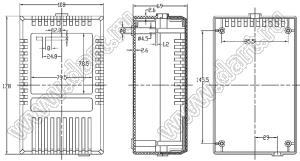 Case 20-8 коробка электрическая соединительная 178x108x69 мм