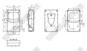 Case 21-156 корпус переносной 100x60x26 мм