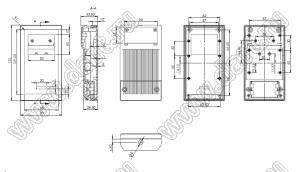 Case 21-74F корпус переносной 83x152x34 мм