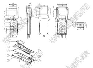 Case 21-138 корпус переносной 179x77x35 мм