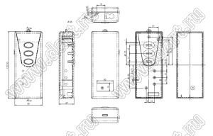 Case 21-86 корпус переносной 123x55x27 мм