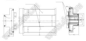 Case 23-15A корпус на DIN-рейку 151x115x45 мм