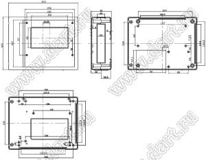 Case 28-9 корпус нестандартный 210x160x61 мм