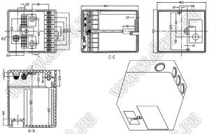 Case 20-15 коробка электрическая соединительная 72.5x82.5x96 мм