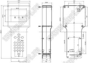 Case 21-28 корпус переносной 282.3x120x52.8 мм