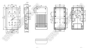 Case 21-74G корпус переносной 83x152x34 мм