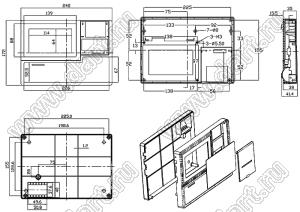 Case 18-36 корпус настольный 242x172x41.4 мм