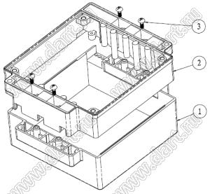 Case 19-50 корпус настенный 175x147x85 мм