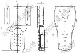 Case 21-41D корпус переносной 177x84x27 мм