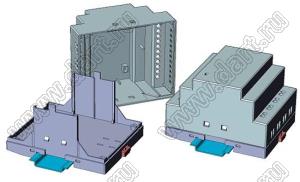 Case 23-106 корпус на DIN-рейку 92.3x76.3x60.5 мм