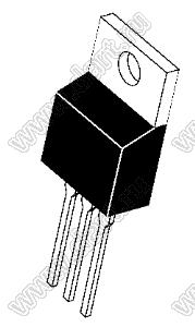 MC7912ACT (TO-220) микросхема линейный регулятор напряжения -12V (2%); 1A; 0...+125°C