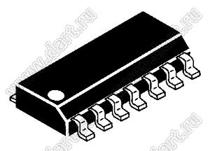 74LVC04AD (SO-14) микросхема 6 инвертеров