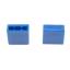 A08-L толкатель (колпачок) прямоугольный 12,2x7,0мм; h=11мм; посадочное отверстие 3,4x3,4мм; пластик ABS; синий