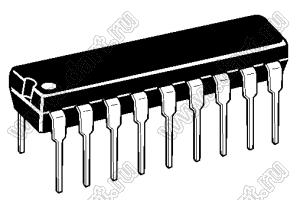 PIC16C711-041/P (PDIP-18) микросхема 8-разрядный микроконтроллер (RAM 68x8; EPROM 1024); Uпит.2.5...6.0В; -40...+85°C