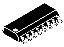 FOD8316 (SOIC-16) оптопара для управления затвором IGBT_MOSFET транзистора; Vrms=4243В (мин.)