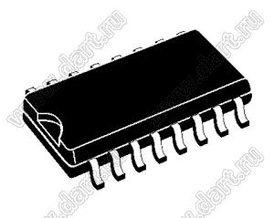 Si8233BD (SOP-16) микросхема два изолированных драйвера