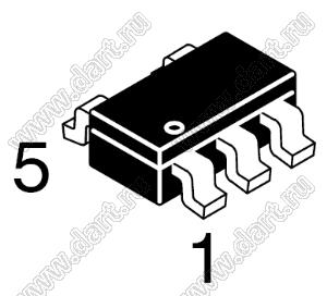 NCV360SNT1G (TSOP-5) микросхема защиты от напряжения