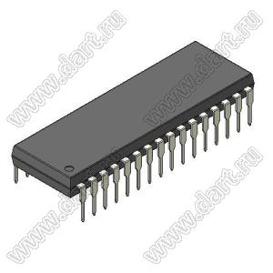 AT27C080-90PU (PDIP32) микросхема памяти OTP EPROM; 8Mb (1M x 8); 90нс; Uпит.=5,0В; -40...85°C