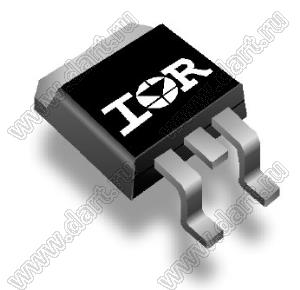 IRF4905SPBF (TO-263/D2PAK) транзистор полевой с изолированным затвором; P-канал; Uси=55В; P=3,8Вт; Iи=74А; Rdc=0,02(Ом)