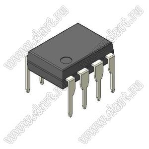 AT93C86A-10PU-2.7 (PDIP8) микросхема памяти Serial EEPROM; 16K (2,048 x 8 or 1,024 x 16); Uпит.=2,7...5,5В; -40...85°C