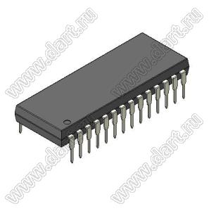 AT27C512R-45PU (PDIP28) микросхема памяти OTP EPROM; 512K (64K x 8); 45нс; Uпит.=5,0В; -40...85°C