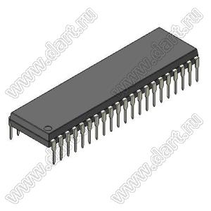 AT89S8253-24PSU (PDIP42) микросхема 8-битный AVR микроконтроллер; 12KB (HIGH SPEED FLASH); 24МГц; Uпит.=2,7...5,5В; -40...+85°C