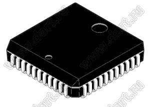 AT89C51CC03CA-SLSUM (PLCC44) микросхема 8-битный AVR микроконтроллер; 64KB (HIGH SPEED FLASH); 40/60МГц; Uпит.=3...5,5В; -40...+85°C
