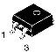 LM317BD2T (TO-263/D2PAK) микросхема стабилизатор напряжения регулируемый; Uвх (макс)=40V; Uвых=1,2...37V; Iвых=1,5А