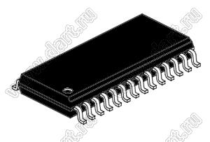 AT89C51CC02UA-TISUM (SOIC28) микросхема 8-битный AVR микроконтроллер; 16KB (HIGH SPEED FLASH); 40МГц; Uпит.=3...5,5В; -40...+85°C