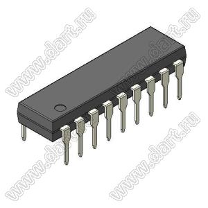 ULN2803AP (PDIP-18) микросхема восемь NPN транзисторов 50V 0.5A Дарлингтона