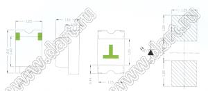 ЧИП светодиоды SMD в корпусе LED0805 (2,0x1,25мм)