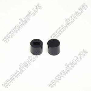 D6x5h CAP B для (MPS-580) толкатель (колпачок) круглый черный