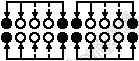 SK-43D03-EG5-L1R3 переключатель движковый угловой 4P3T; 4P3T; I=0,3А; U=50В