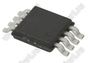 ADG723BRMZ-REEL (MSOP-8) микросхема два аналоговых ключа SPST CMOS с низким падением напряжения, 4 Ом; Uпит.=1,8…5,5В; Tраб. -40...+85°C