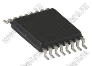 TCA9534PWR (PW534, TSSOP-16) микросхема низковольтный 8-битный маломощный расширитель ввода-вывода I²C и SMBus, выходом прерываний и регистром конфигурации; Uпит.=1,65...5,5В; Tраб. -40...+85°C