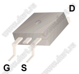 HGT1S12N60A4DS (TO-263/D2PAK) транзистор IGBT; Uкэ=600В; Iк=23А