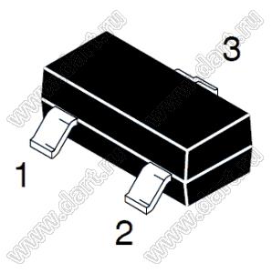 MAX810SN293D2T1G (SOT-23) микросхема супервизор питания процессора; Uпорог.=2,93V; Tраб. -40...+105°C