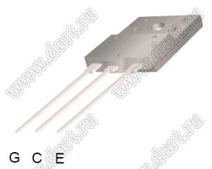 SGF5N150UF (TO-3PF) транзистор IGBT; Uкэ=1500В; Iк=0,208333333А