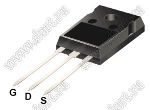 FGH60N60SMD (TO-247) транзистор IGBT; Uкэ=600В; Iк=60А