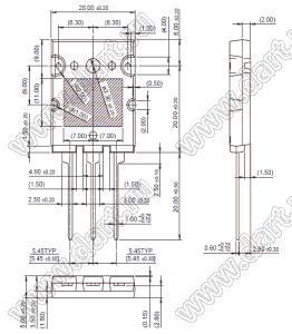 FGL35N120FTD (TO-264) транзистор IGBT; Uкэ=1200В; Iк=35А