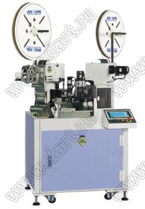 JQ-2 автоматическая машина для резки провода и двухсторонней обжимки терминалов; Uп=220В; L=30-99999мм