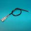 20AWG-FDFN1.25BT (SG57744)-150mm провод черный с клеммой для аккумулятора 6.3 мм в прозрачной изоляции